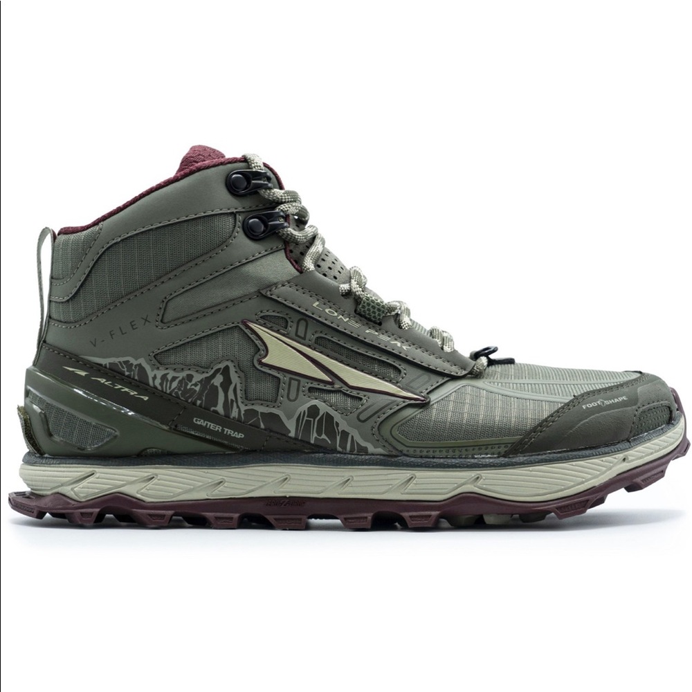 Altra Men's Lone Peak 4 Mid Mesh Shoe